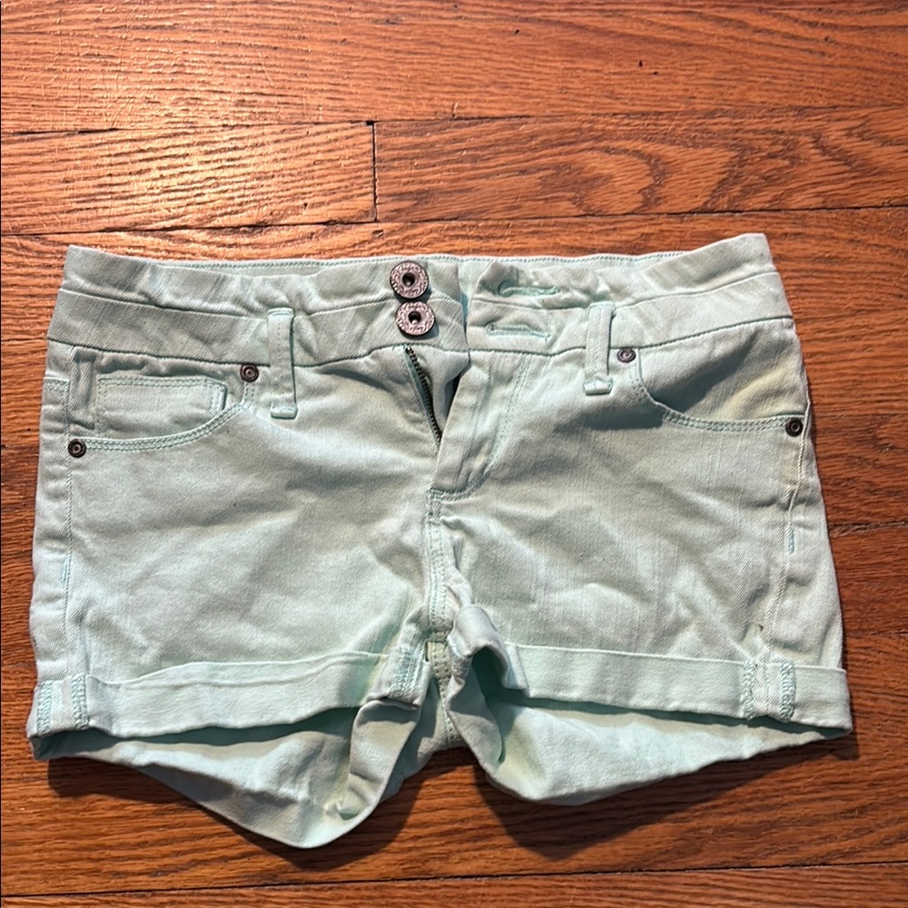 Mint Green Women's Shorts